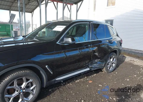2022 BMW X3 xDrive30I from USA, damaged, VIN 5UX53DP03N9K67340